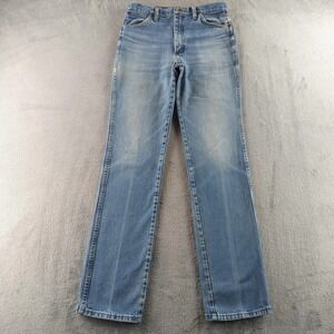 Vintage Wrangler Jeans 32x36 (Fits 30x36) Light Wash Cowboy Faded 90s USA Fabric